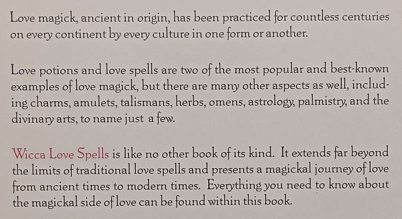 Wicca Love Spells | Gerina Dunwich