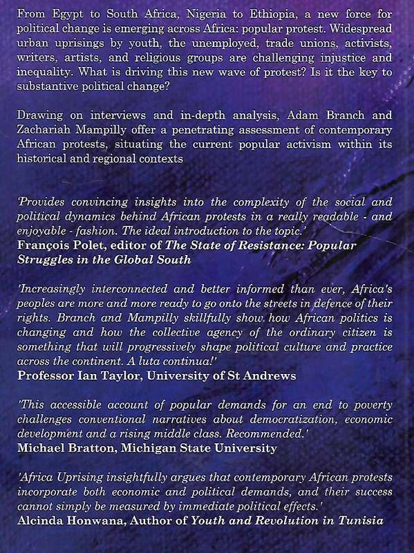 Africa Uprising: Popular Protest and Political Change | Adam Branchi & Zachariah Mampilly