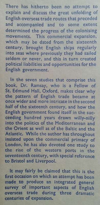 English Overseas Trade During the Centuries of Emergence | G. D. Ramsay