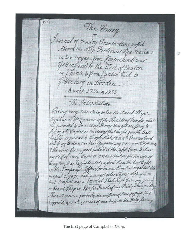 A Passage to China: Colin Campbell's Diary of the First Swedish East India Company Expedition to ...