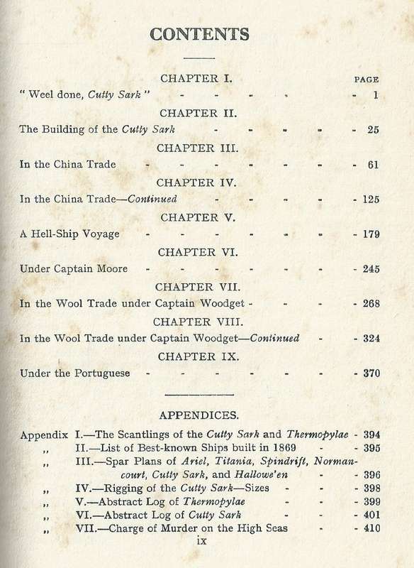 The Log of the Cutty Sark | Basil Lubbock