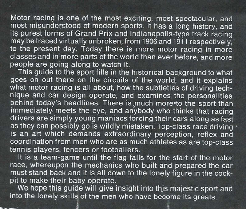 International Motor Racing | Doug Nye