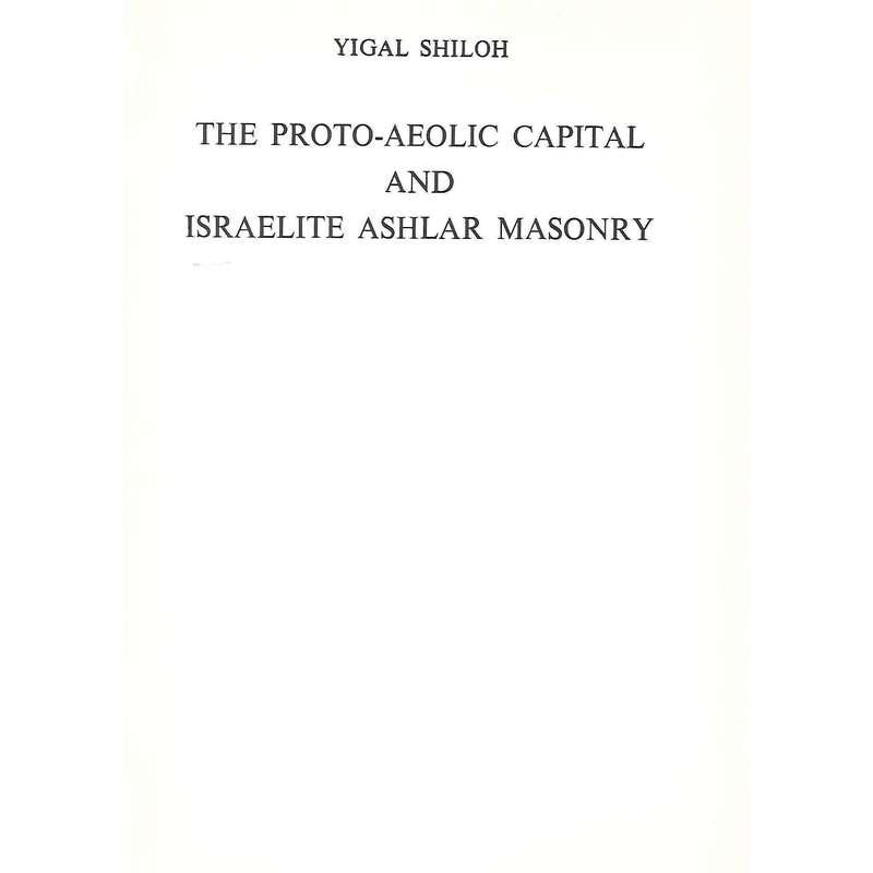 Qedem: Monographs of the Institute of Archeology, No. 11 | Yigal Shiloh