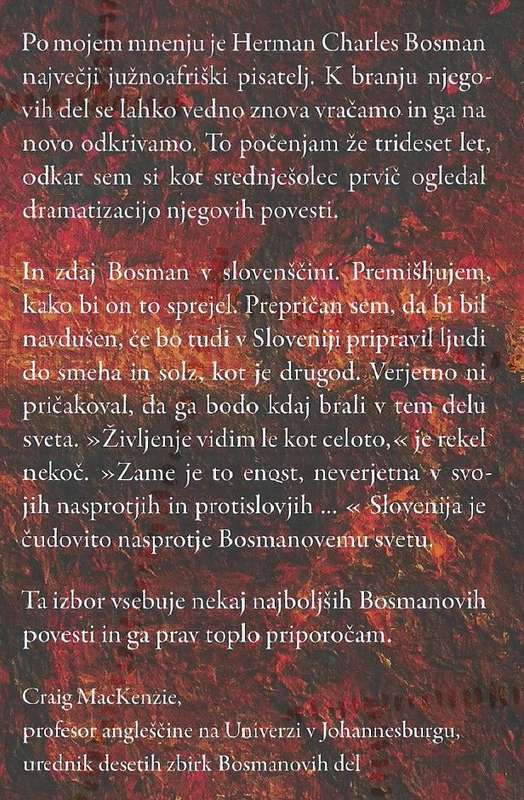 Oom Schalk Lourens Pripoveduje (Slovenian) | Herman Charles Bosman