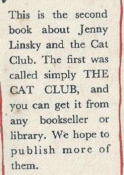 How the Brothers Joined the Cat Club (Published 1959) | Esther Averill