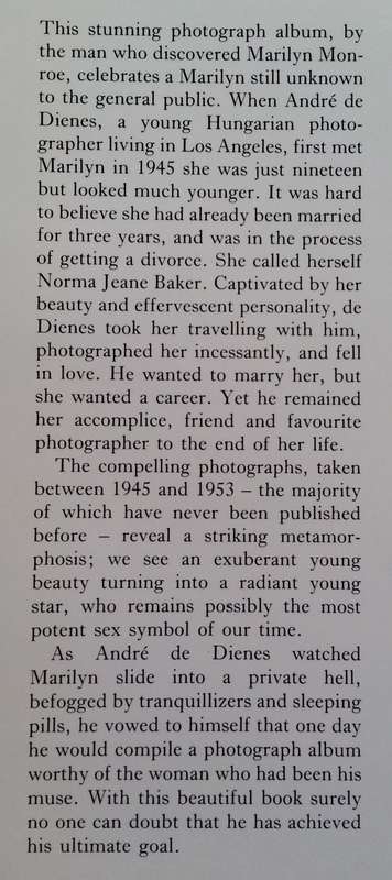 Marilyn, Mon Amour: The Private Albums of Andre de Dienes | Andre de Dienes