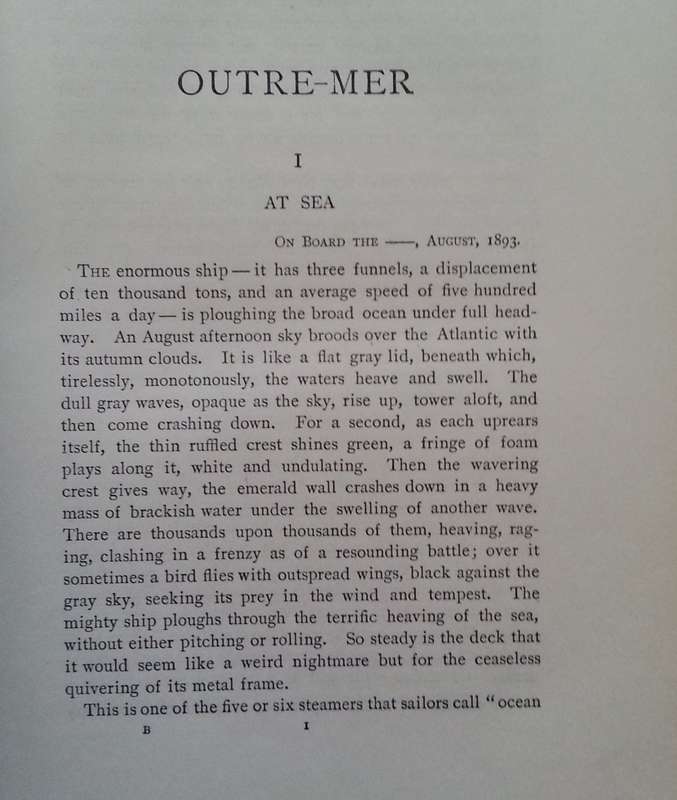 Outre-Mer: Impressions of America (Published 1895) | Paul Bourget