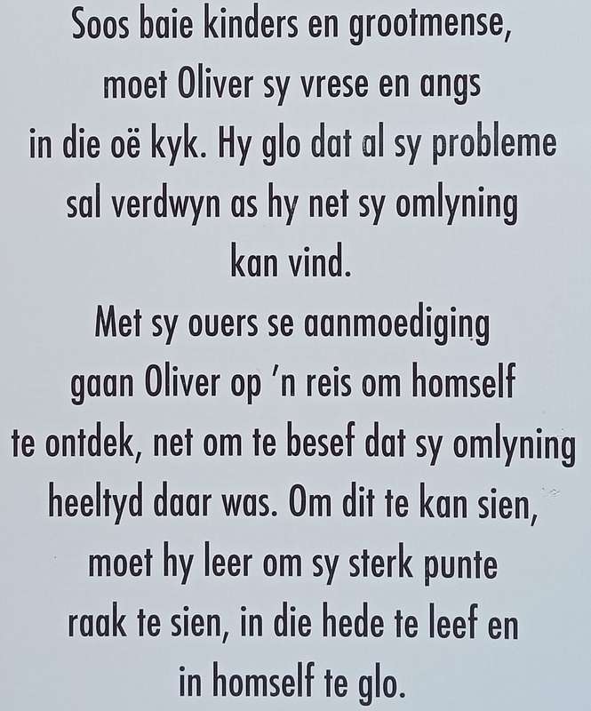 Oliver Se Omlyning (Afrikaans) | Alan Glass