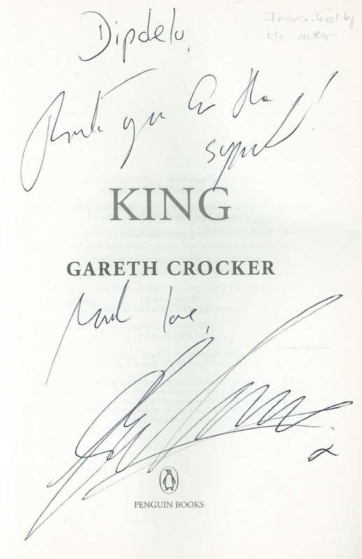 King (Inscribed by Author) | Gareth Crocker