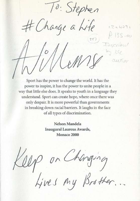 Rugby Changed my World: The Ashwin Willemse Story (Inscribed by Author) | Ashwin Willemse, et al.