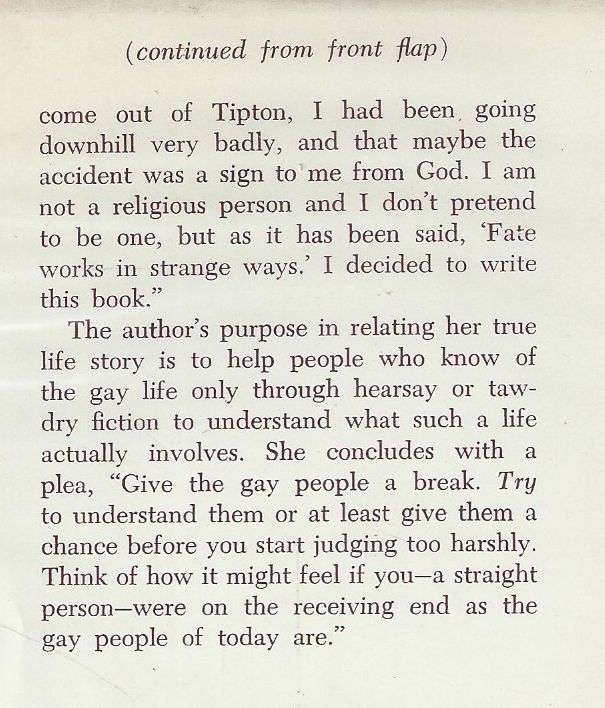 Bittersweet: The Autobiography of a Lesbian (First Edition, 1969) | Laura May Ford