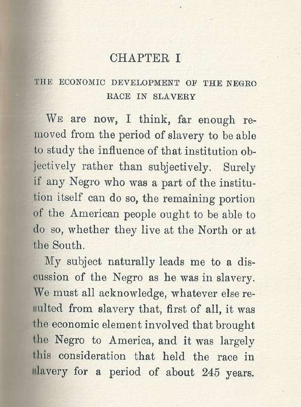 The American Negro (Southern States): His Economic Progress in Relation to His Moral And Religiou...