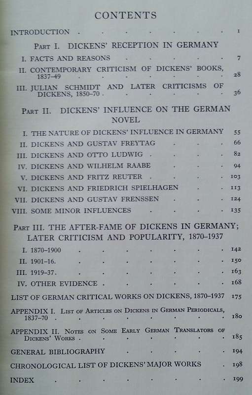 Dickens' Works in Germany, 1838-1937 | Ellis N. Gummer