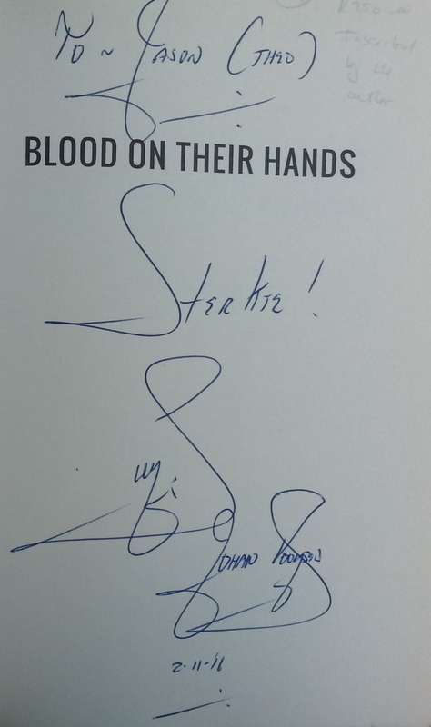Blood on Their Hands (Inscribed by Author) | General Johan Booysen & Jessica Pitchford