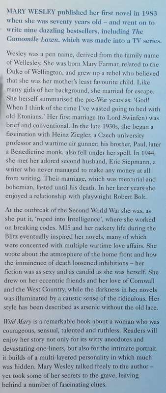 Wild Mary: A Life of Mary Wesley | Patrick Marnham