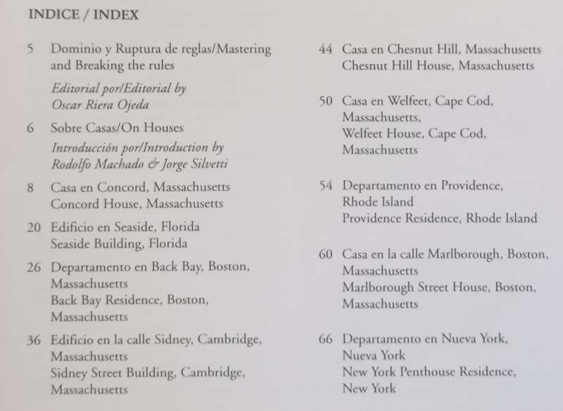 Casas Internacional 40: Rodolfo Machado & Jorge Silvetti (Spanish & English Dual Language Edition)