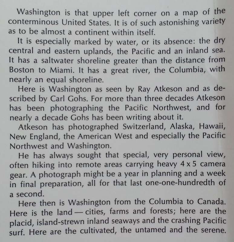 Washington | Ray Atkeson & Carl Gohs
