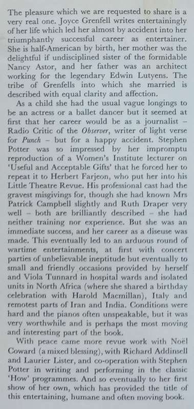 Requests the Pleasure | Joyce Grenfell