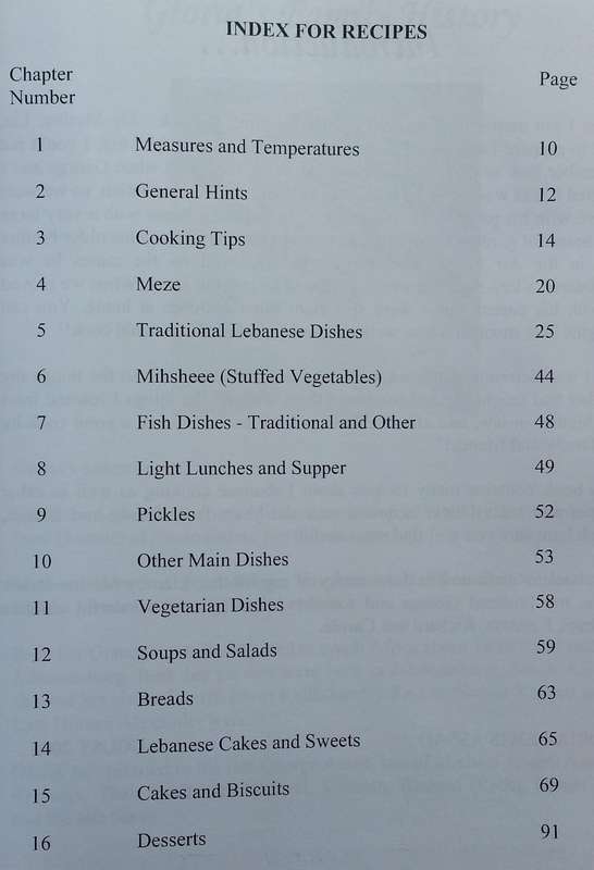 My South African Lebanese Cookbook & Other Recipes (Inscribed by Author) | Gloria Lewis Assad