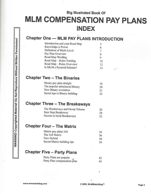 Rod Cook's big illustrated book of MLM compensation pay plans | Rod Cook