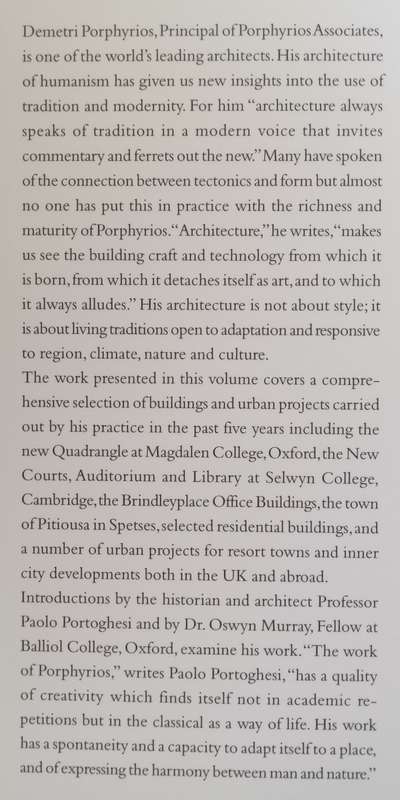 Porphyrios Associates: Recent Works