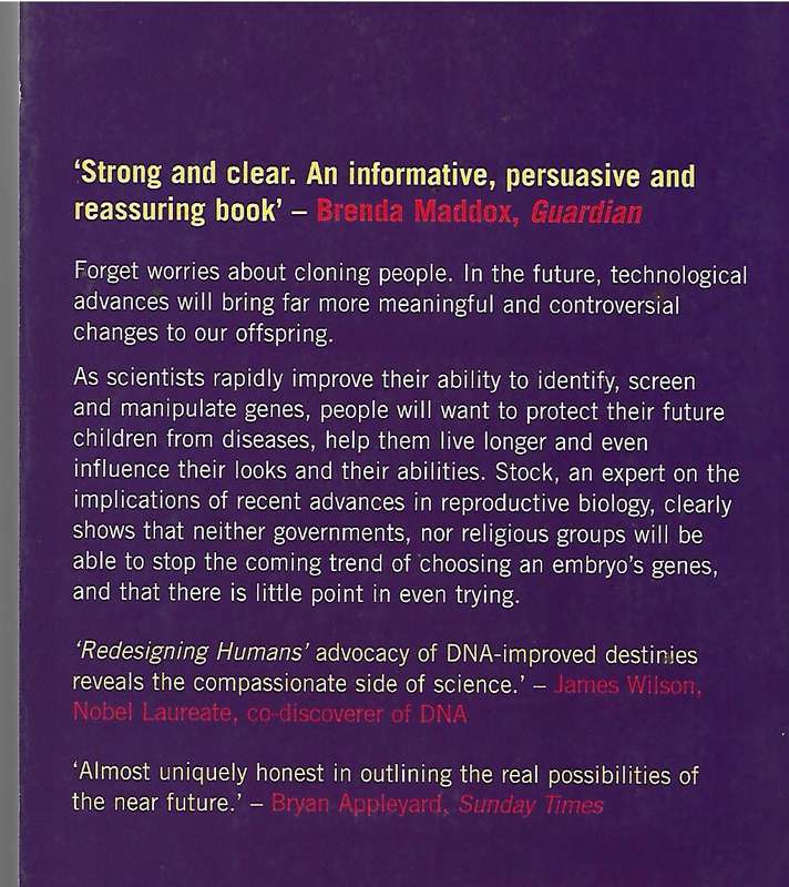 Redesigning Humans | Gregory Stock