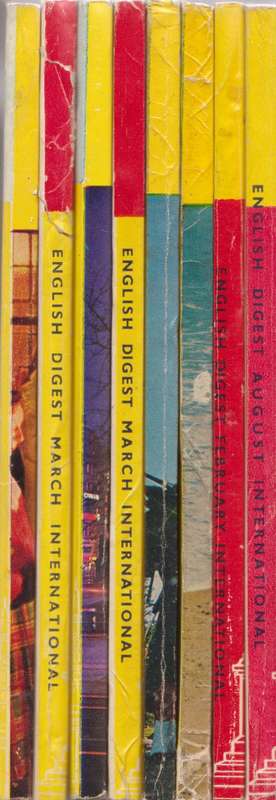 8 Issues of The English Digest (1963-1965)