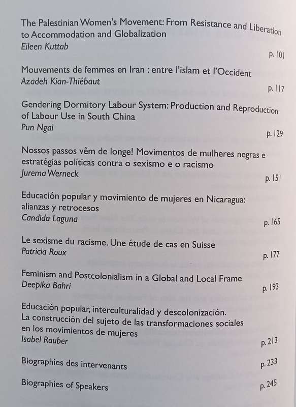 Vents dEst, Vents dOuest: Mouvements de Femmes et Feminismes Anticoloniaux (French) | Chris...