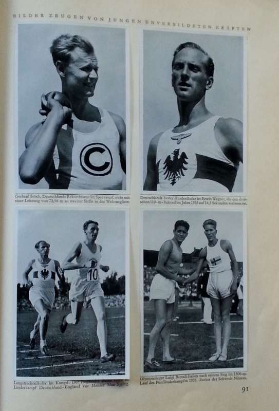 Olympia 1932 & 1936 (2 Volumes, German, Incomplete)