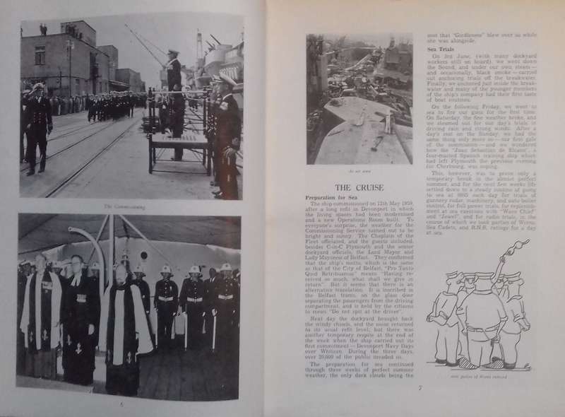 H.M.S. Belfast, Far East Station, 1959-61 (Cruise Book)