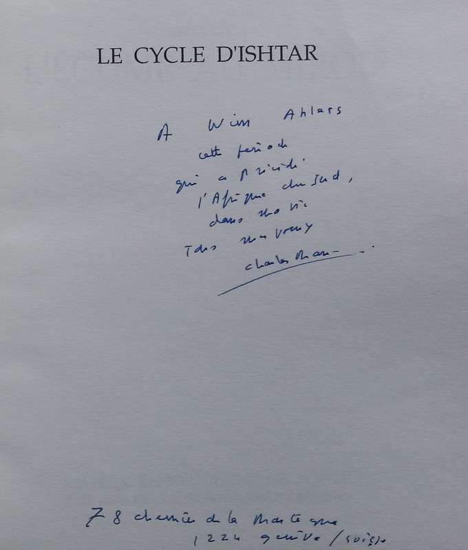 Le Cucle D'Ishtar (Inscribed by Author, French) | Charles P. Marie