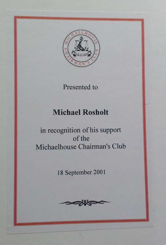 Michaelhouse 2000 (Presentation Copy)