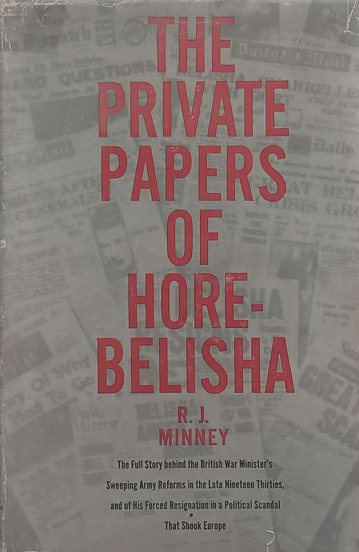 The Private Papers of Hore-Belisha | R. J. Minney