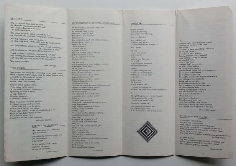 New Coin Poetry (Vol. 2, No. 1, March 1966)