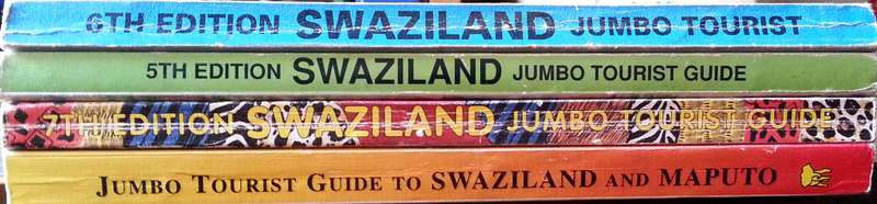 Lot of 4 Jumbo Tourist Guides to Swaziland | Hazel Hussey