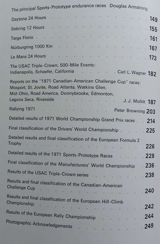Automobile Year (Vol. 19, 1971-1972)