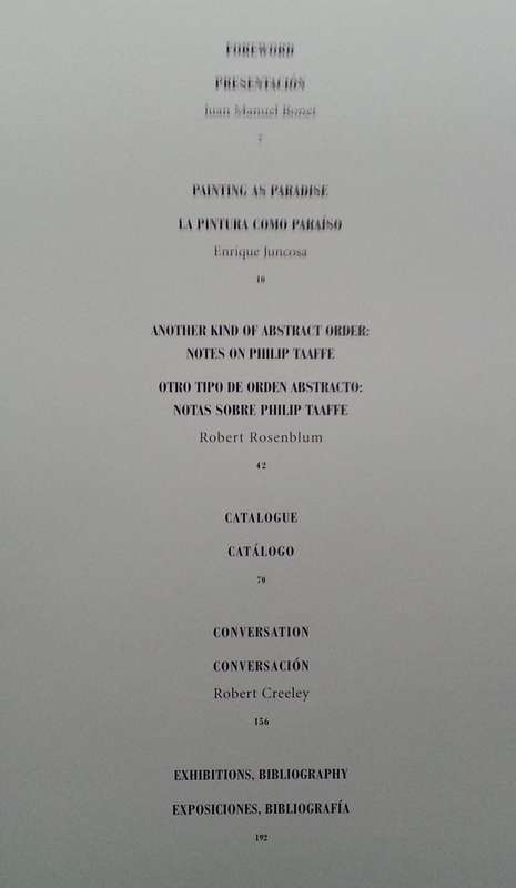 Philip Taaffe: Ivam Centre del Carme 19 IV / 9 VII 2000 (Spanish and English Text)