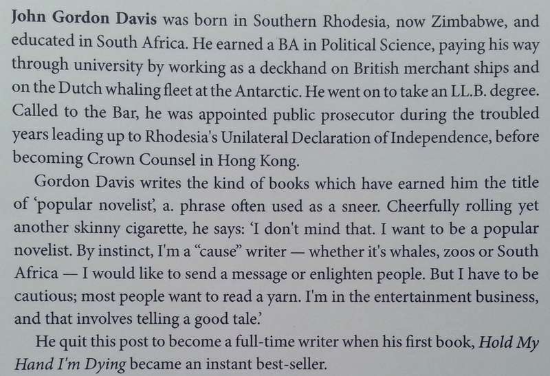 Hold My Hand: The Life and Times of John Gordon Davis | David Hilton-Barber