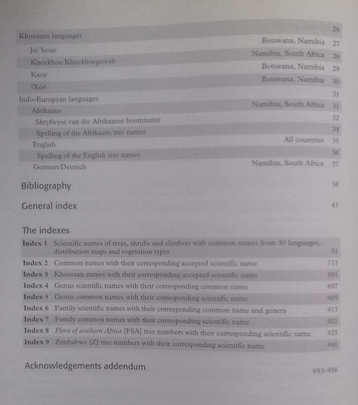 Dictionary of Names for Southern African Trees (Inscribed by Authors) | Braam van Wyk, Erika van ...