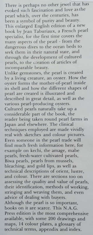 Pearls: Their Origin, Treatment & Identification | Jean Taburiaux