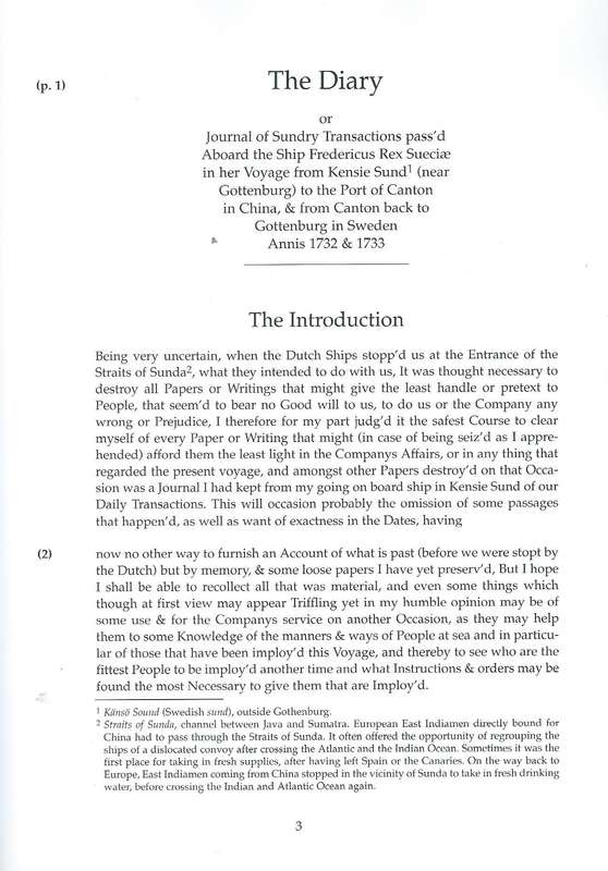 A Passage to China: Colin Campbell's Diary of the First Swedish East India Company Expedition to ...