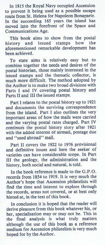 Ascension: The Stamps and Postal History | J. H. Atwood