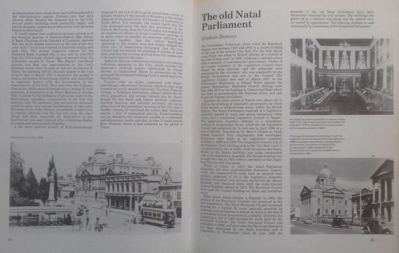 Pietermaritzburg, 1838-1988: A New Portrait of an African City | J. Laband & R. Haswell (Eds.)