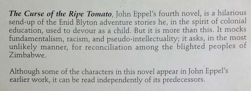 The Curse of the Ripe Tomato | John Eppel