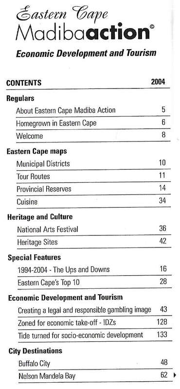 Eastern Cape Madiba Action (No. 4, 2004)
