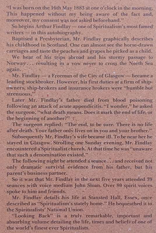 Looking Back: The Autobiography of a Spiritualist | Arthur Findlay