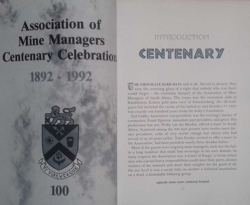 A Court of Kings: The Story of South Africa's Association of Mine Managers (Limited Edition, Sign...