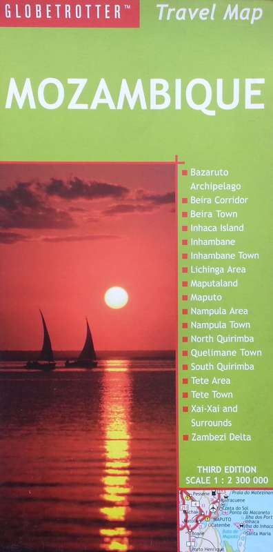 Mozambique Travel Map