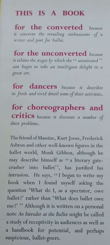 An Intruder at the Ballet | Mark Gibbon