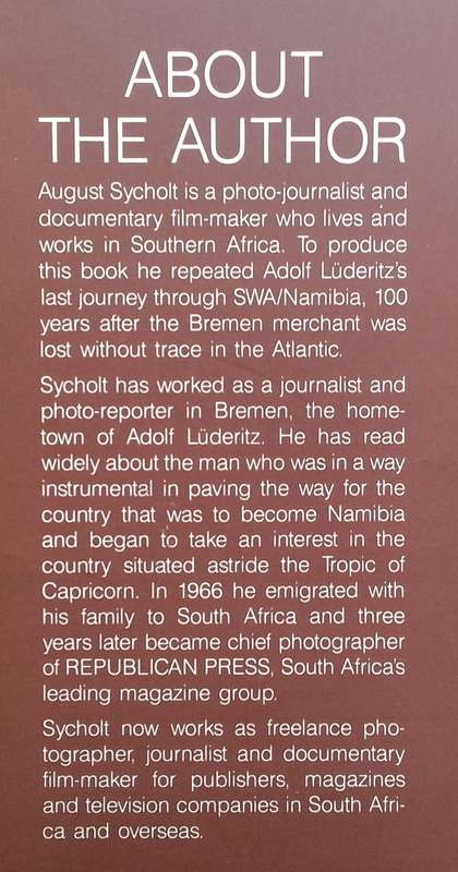 Journey Across the Thirstland: In the Steps of Adolf Luderitz Between the Namib and the Diamond C...